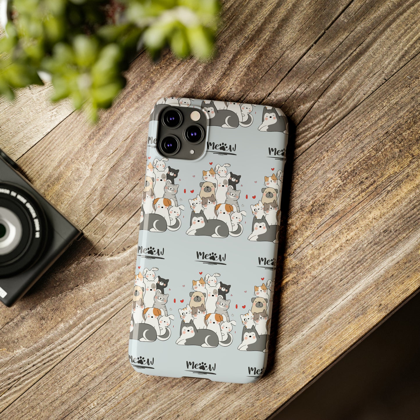 Sober Symphony - MEOW - Slim Phone Cases