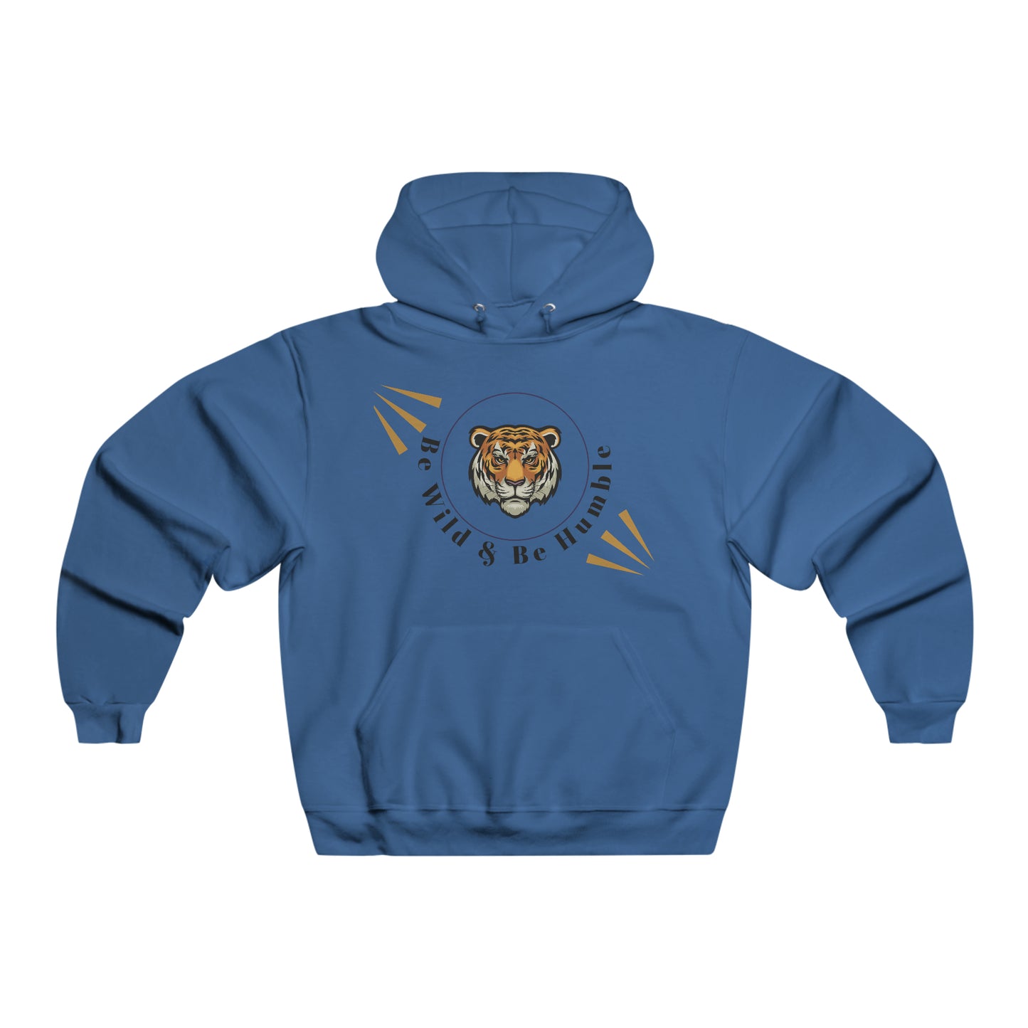 Sober Symphony® - Be Wild & Be Humble - Men's NUBLEND® Hooded Sweatshirt