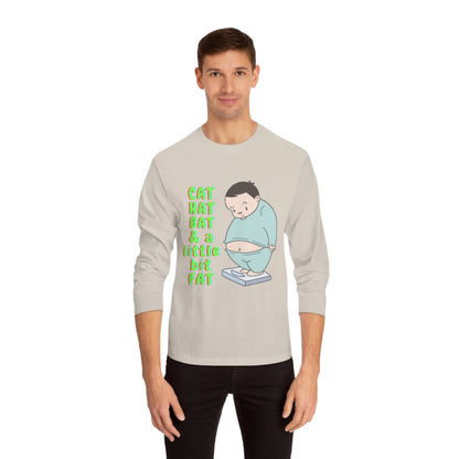 Cat, Hat, Bat & a little bit Fat - Unisex Classic Long Sleeve T-Shirt