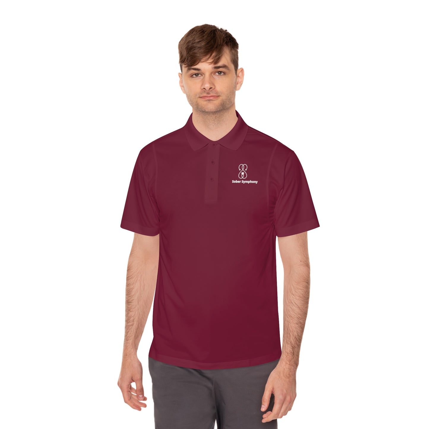 Sober Symphony - Men's Sport Polo Shirt
