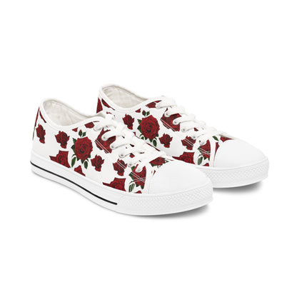 Rose Women's Low Top Sneakers - Sober Symphony®