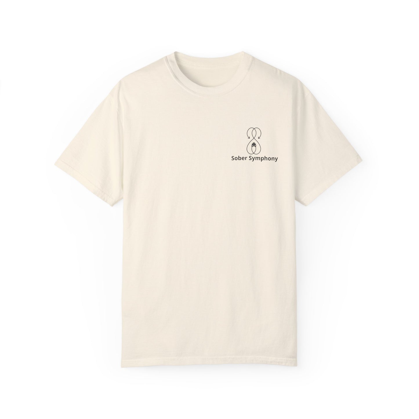 Sober Symphony - Men's Garment-Dyed T-shirt