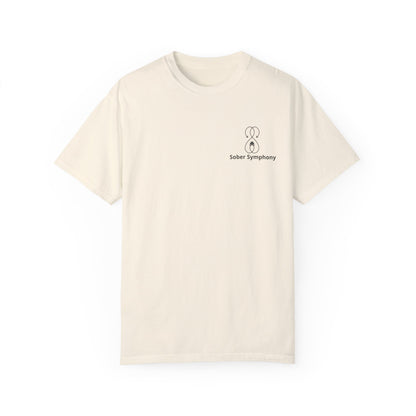 Sober Symphony - Men's Garment-Dyed T-shirt