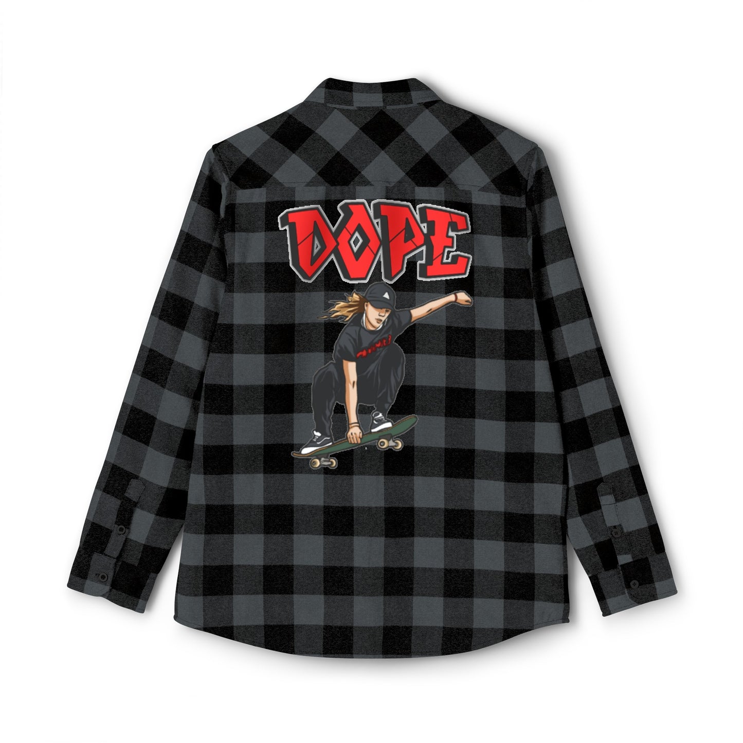 Sober Symphony - Men's "DOPE"  Flannel Shirt