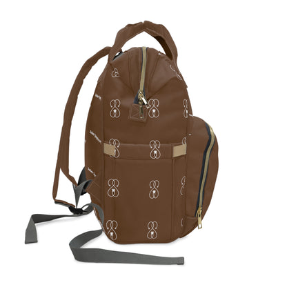 Sober Symphony Brown Multifunctional Backpack