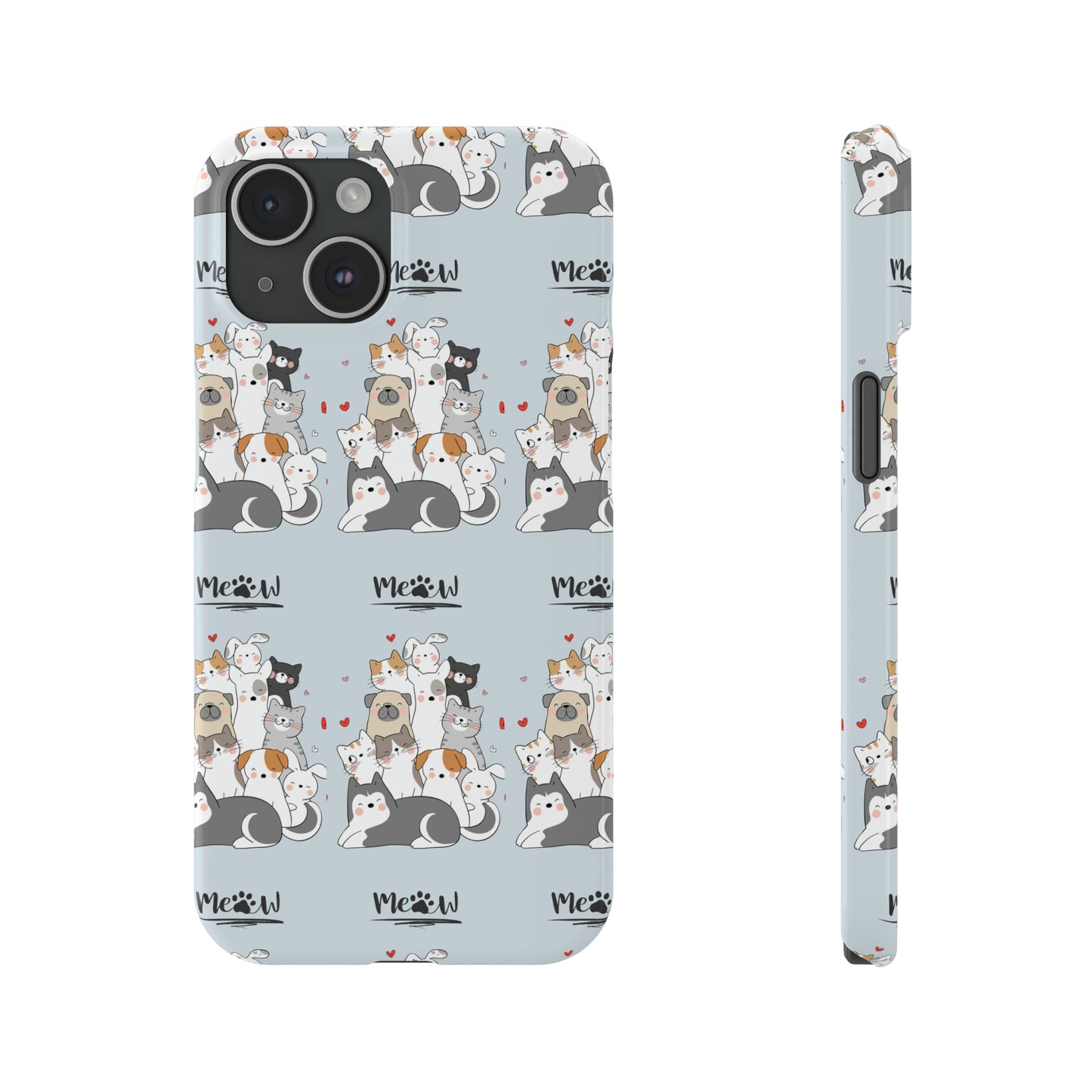 Sober Symphony - MEOW - Slim Phone Cases
