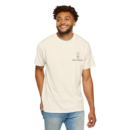 Sober Symphony - Men's Garment-Dyed T-shirt
