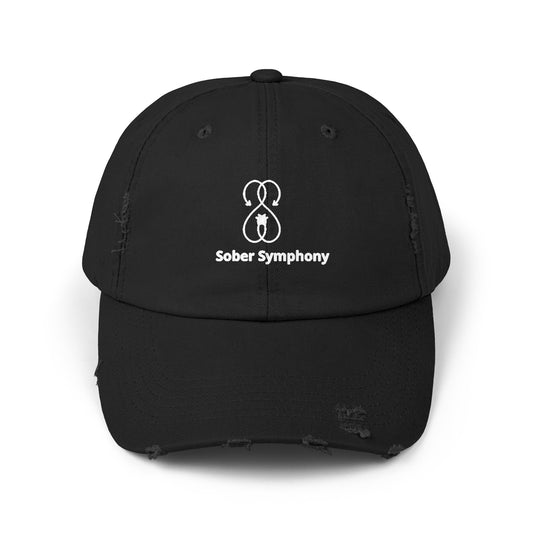 Sober Symphony - Unisex Distressed Cap