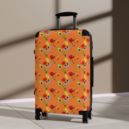 Sober Symphony - Fruit Print - Suitcase