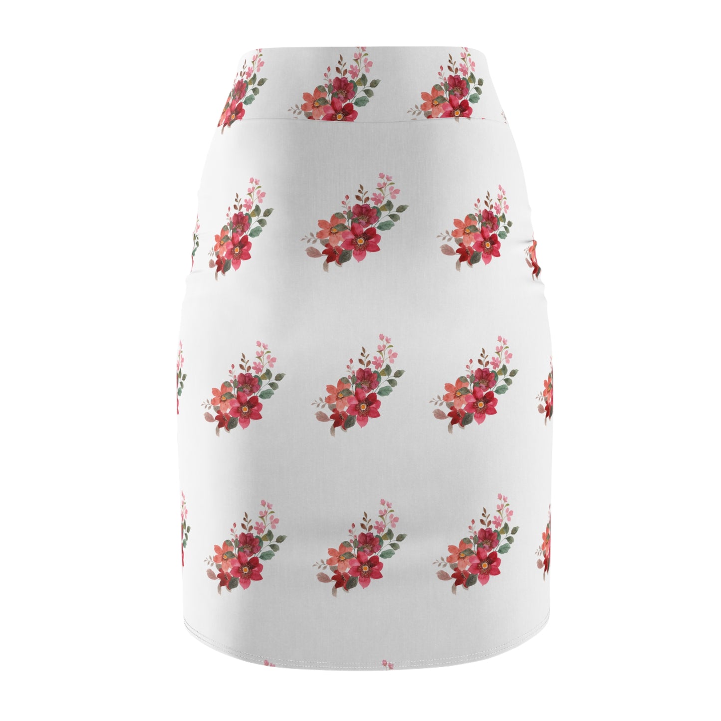 Sober Symphony Floral Women's Pencil Skirt