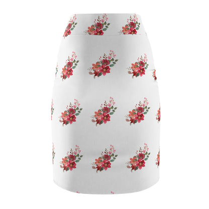 Sober Symphony Floral Women's Pencil Skirt