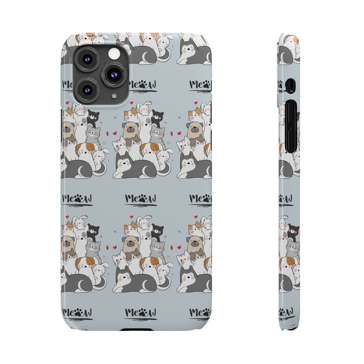 Sober Symphony - MEOW - Slim Phone Cases