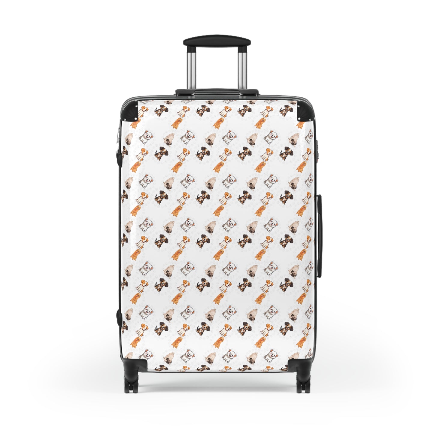 Sober Symphony - Dog Print Suitcase