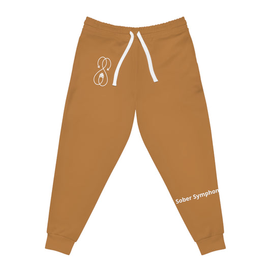 Sober Symphony Logo - Men's Athletic Joggers