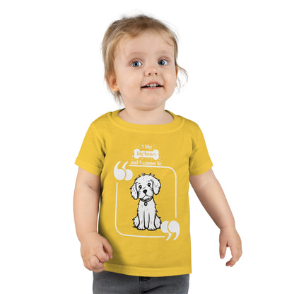 Sober Symphony Toddler T-shirt - "I like Big Bones and I cannot Lie"