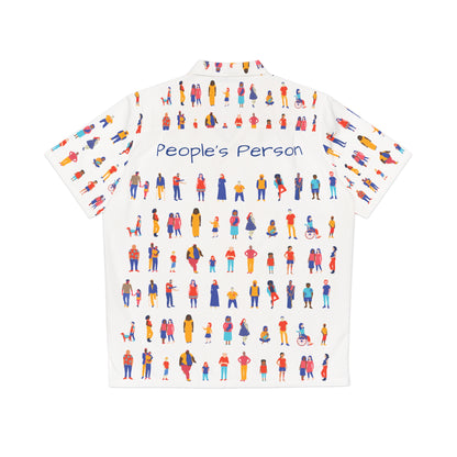 Sober Symphony - People's Person Men's Button Down Shirt