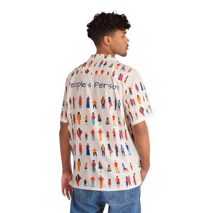 Sober Symphony - People's Person Men's Button Down Shirt