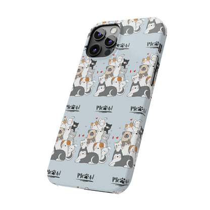Sober Symphony - MEOW - Slim Phone Cases