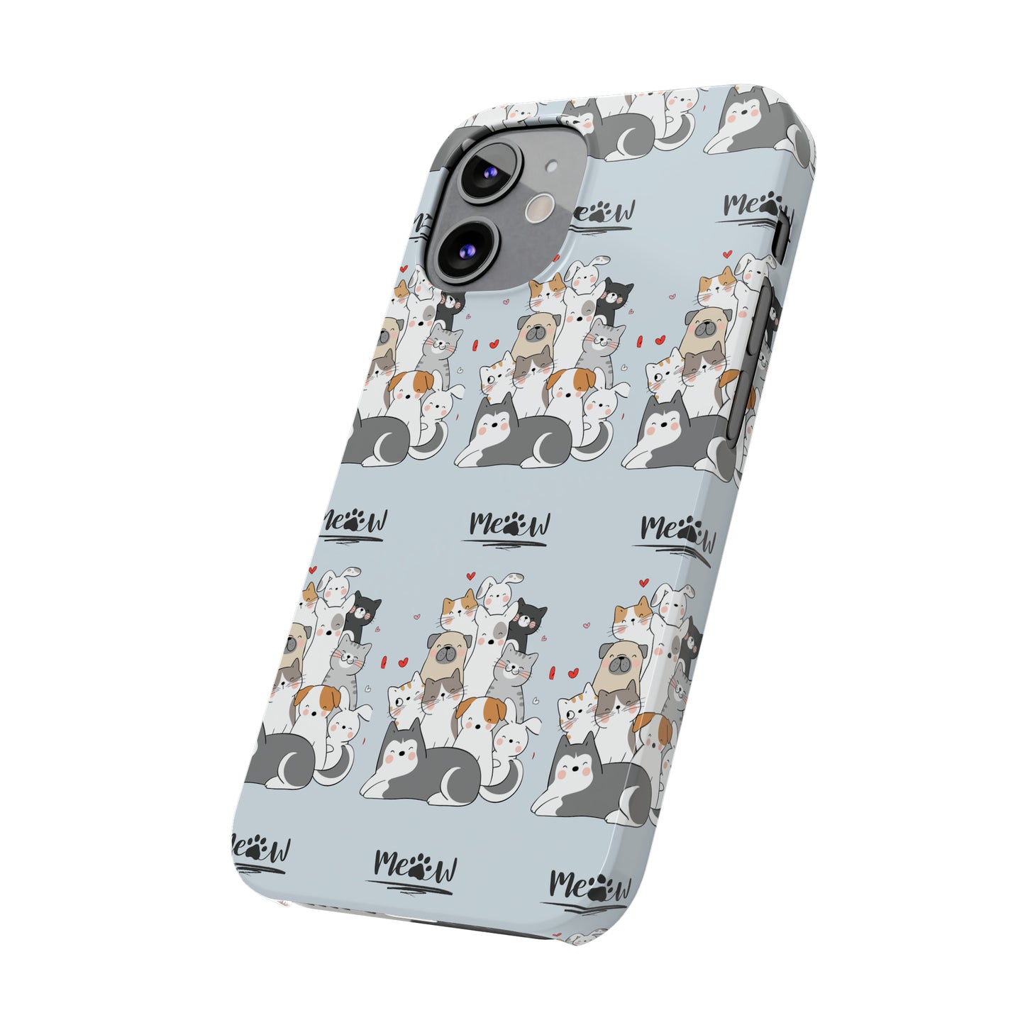 Sober Symphony - MEOW - Slim Phone Cases