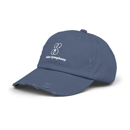 Sober Symphony - Unisex Distressed Cap