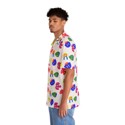 Sober Symphony - Men's Gummy Jelly White Shirt