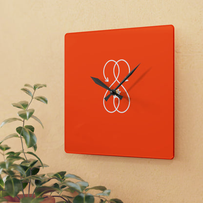 Sober Symphony - Acrylic Wall Clock