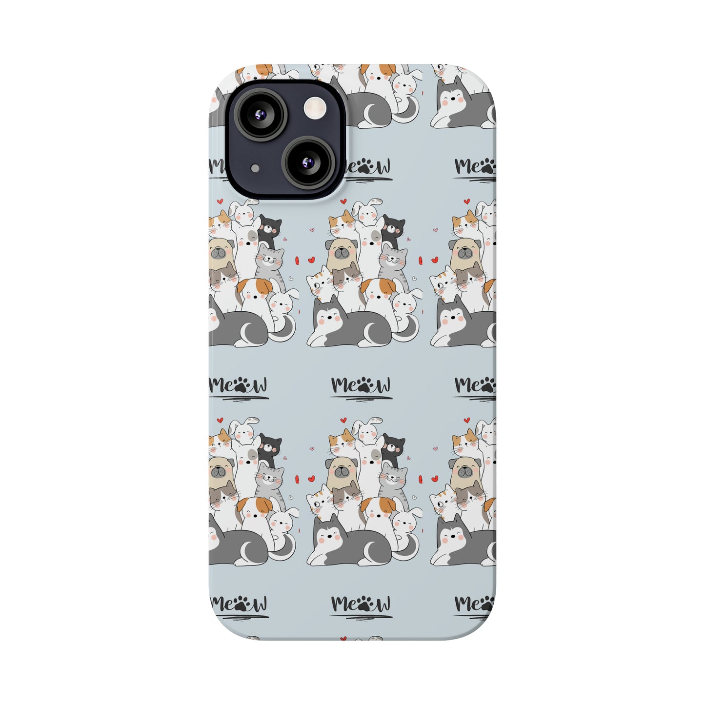 Sober Symphony - MEOW - Slim Phone Cases