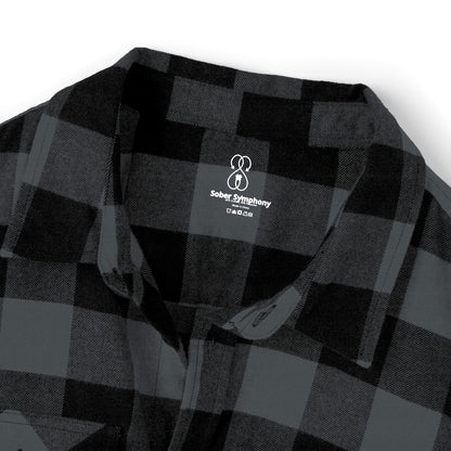 Sober Symphony - Men's "DOPE"  Flannel Shirt