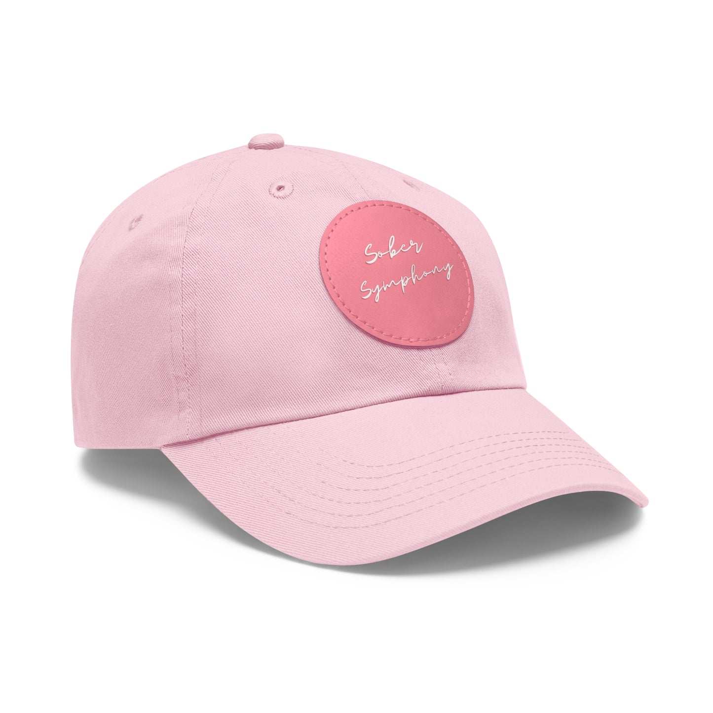 Sober Symphony® - Red Hat with Leather Patch