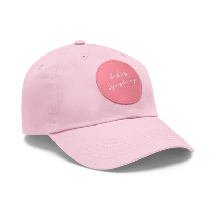 Sober Symphony® - Red Hat with Leather Patch