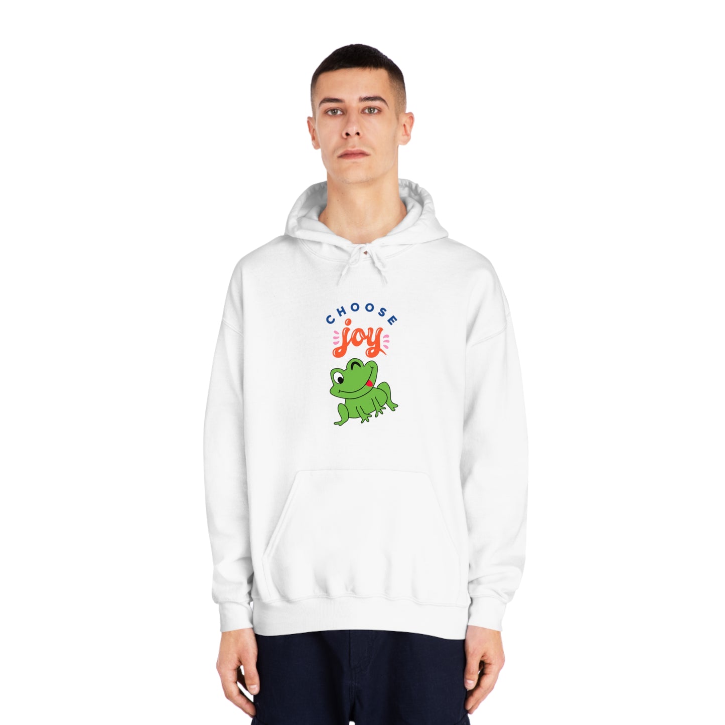 Choose Joy - Sober Symphony® - Men's Hooded Sweatshirt - DryBlend®