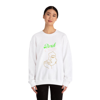 Beach Please - Women Heavy Blend™ Crewneck Sweatshirt