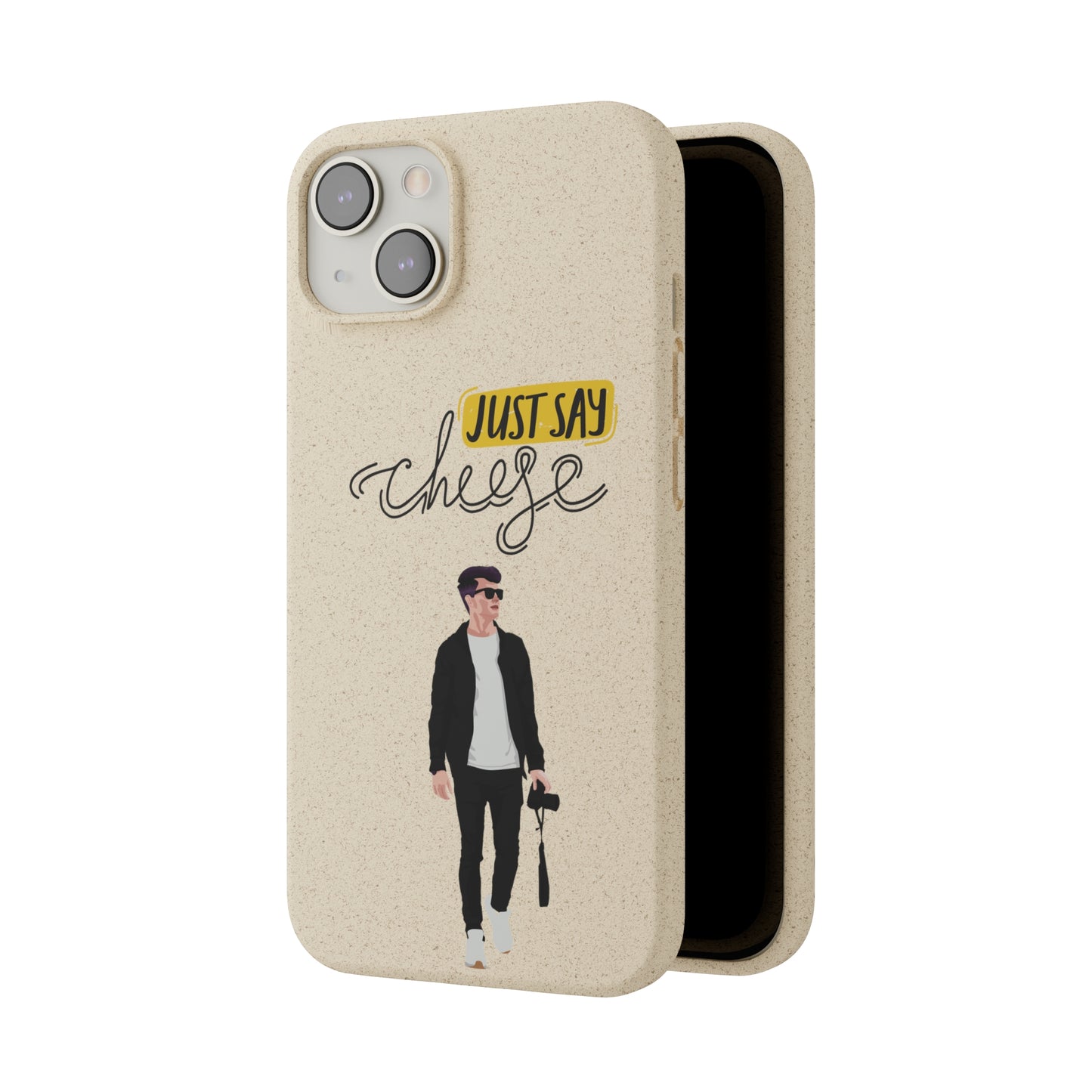 Just Say Cheese - Eco-Friendly Biodegradable Cases