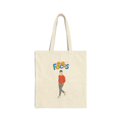 Don't Lose Focus & Sober Symphony Logo - Cotton Canvas Tote Bag