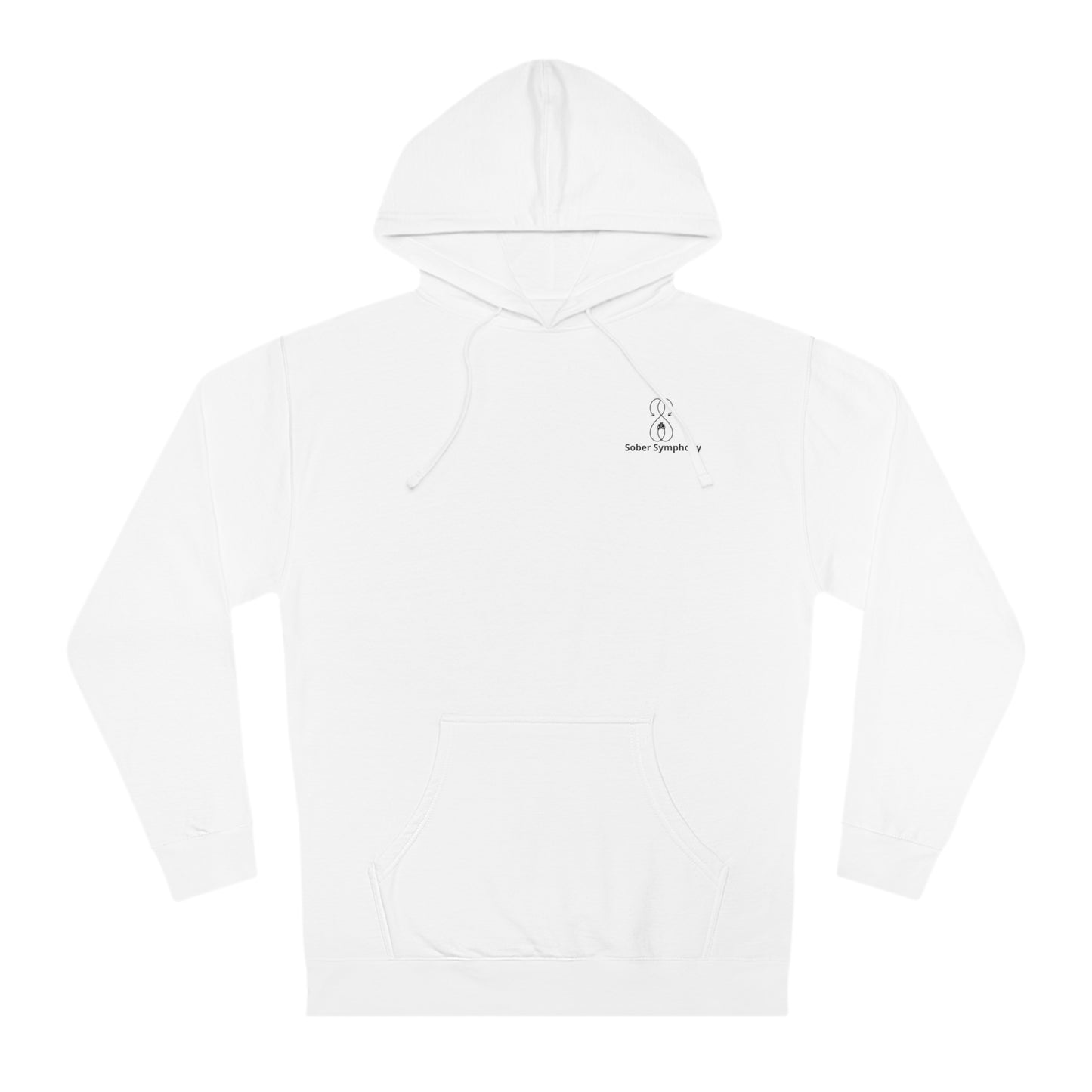 Sober Symphony Men's Hooded Sweatshirt