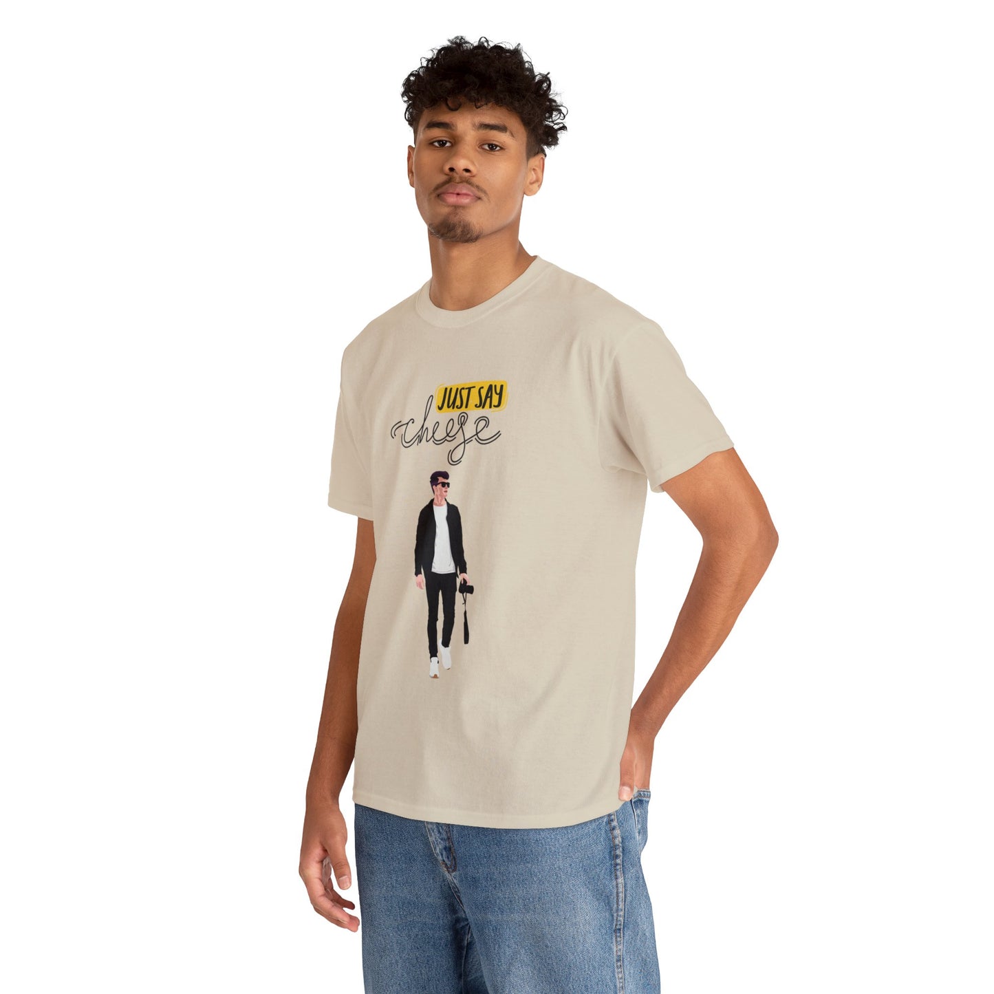 Sober Symphony - Just Say Cheese - Heavy Cotton Tee