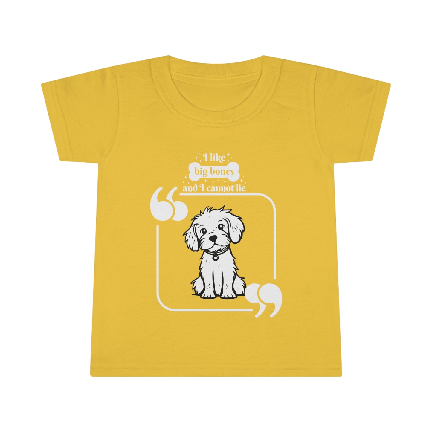 Sober Symphony Toddler T-shirt - "I like Big Bones and I cannot Lie"