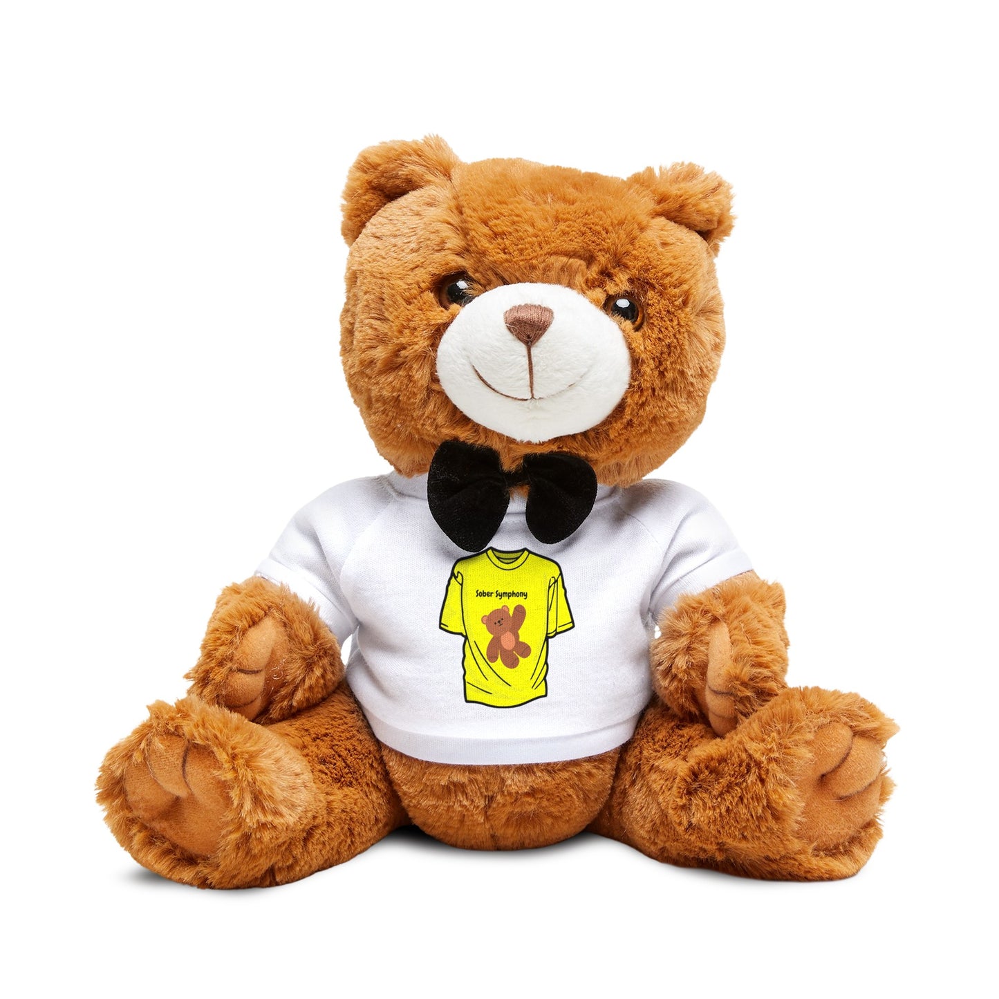 Sober Symphony Teddy Bear with T-Shirt