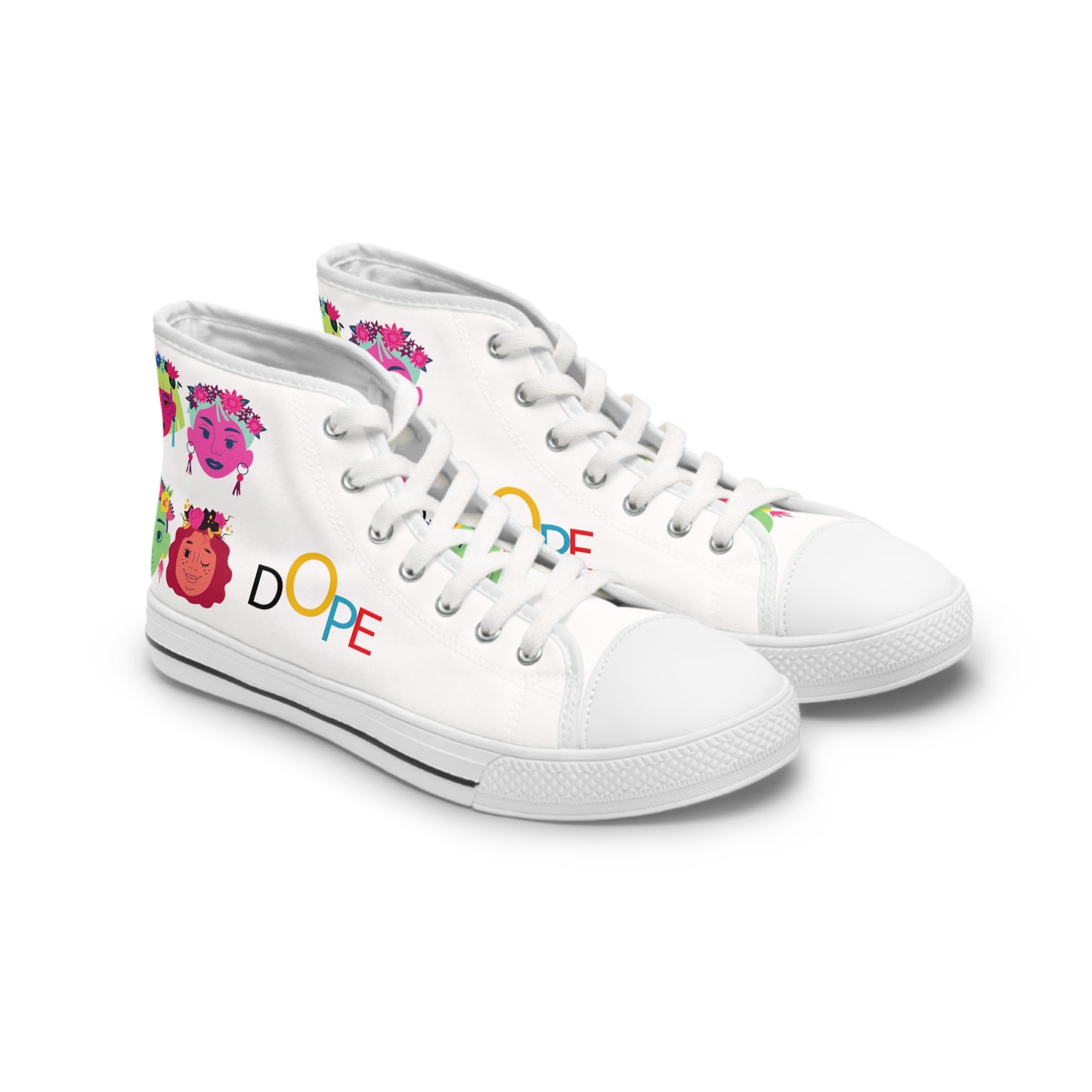 DOPE - Women's High Top Sneakers