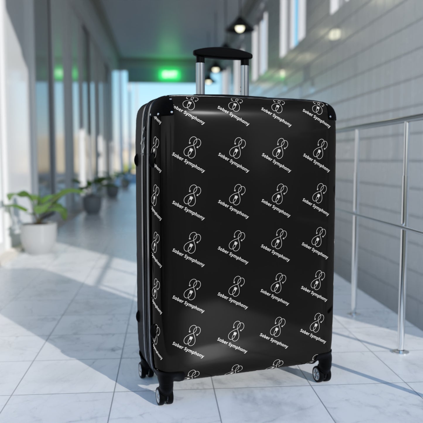 Sober Symphony Suitcase