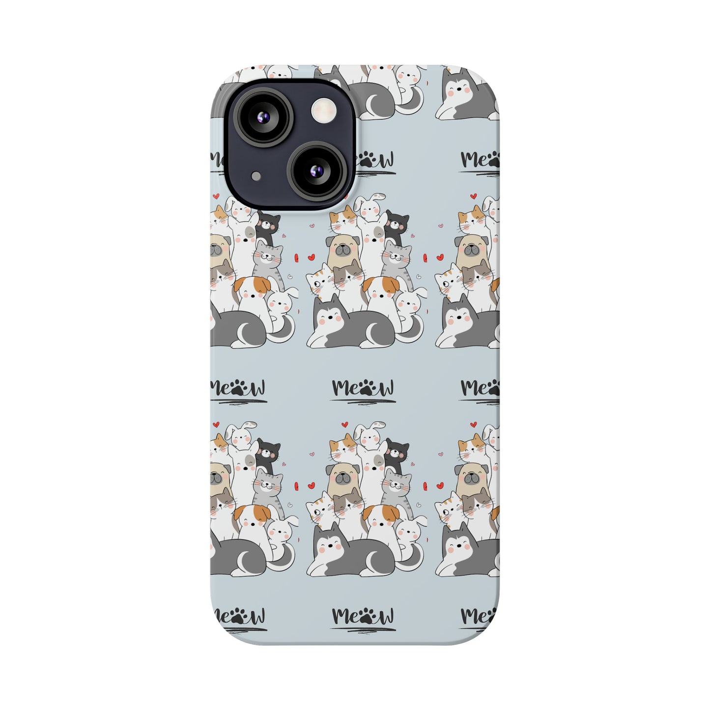 Sober Symphony - MEOW - Slim Phone Cases