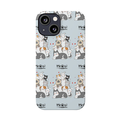 Sober Symphony - MEOW - Slim Phone Cases