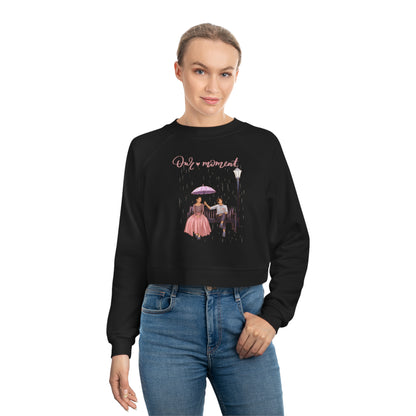 Sober Symphony - Our Moment - Women's Cropped Fleece Pullover