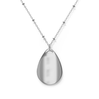 You Got This! Oval Necklace