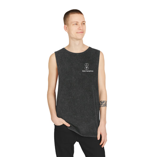 Sober Symphony - Men's Stonewash Tank Top