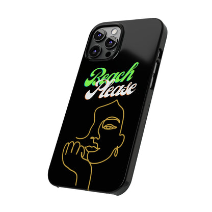 Beach Please - Slim Phone Cases