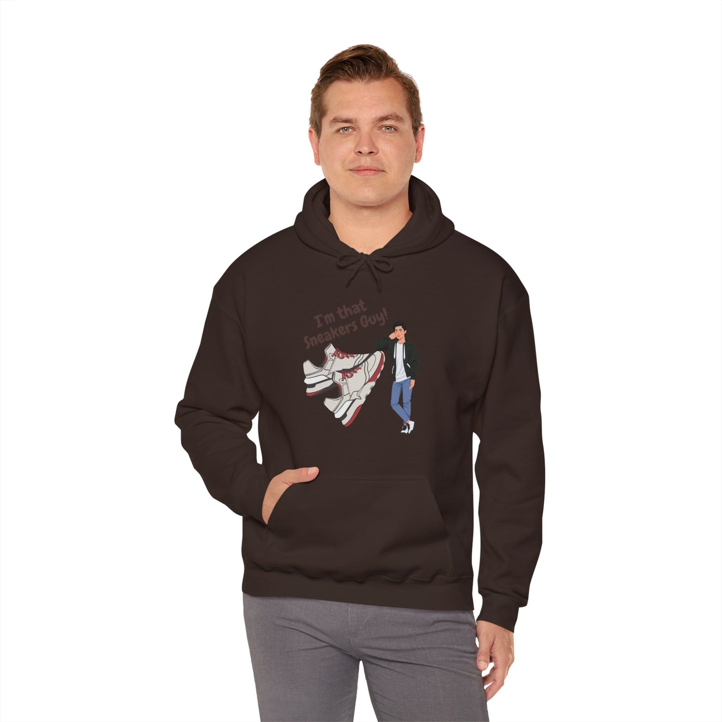 Sober Symphony - I'm That Sneaker Guy!  Heavy Blend™ Hooded Sweatshirt