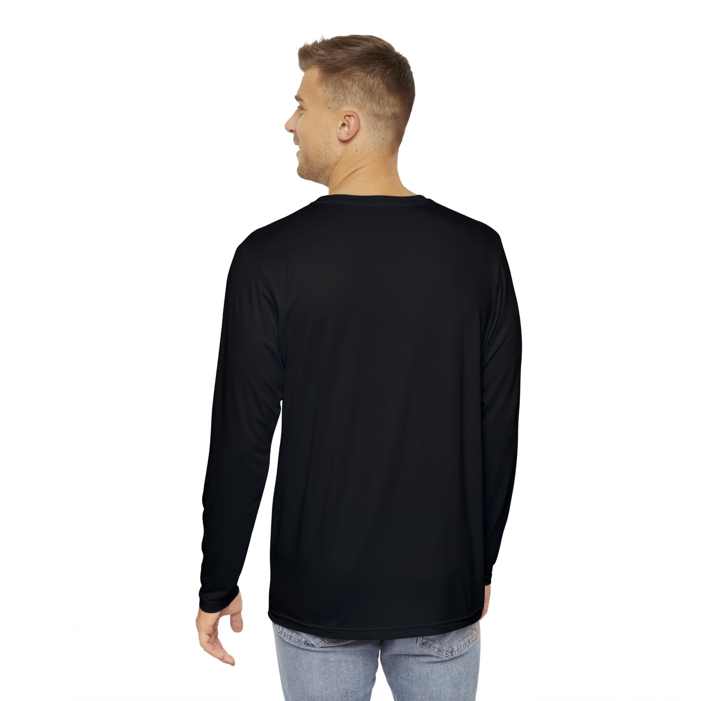 Sober Symphony Wolf Logo Men's Long Sleeve Shirt