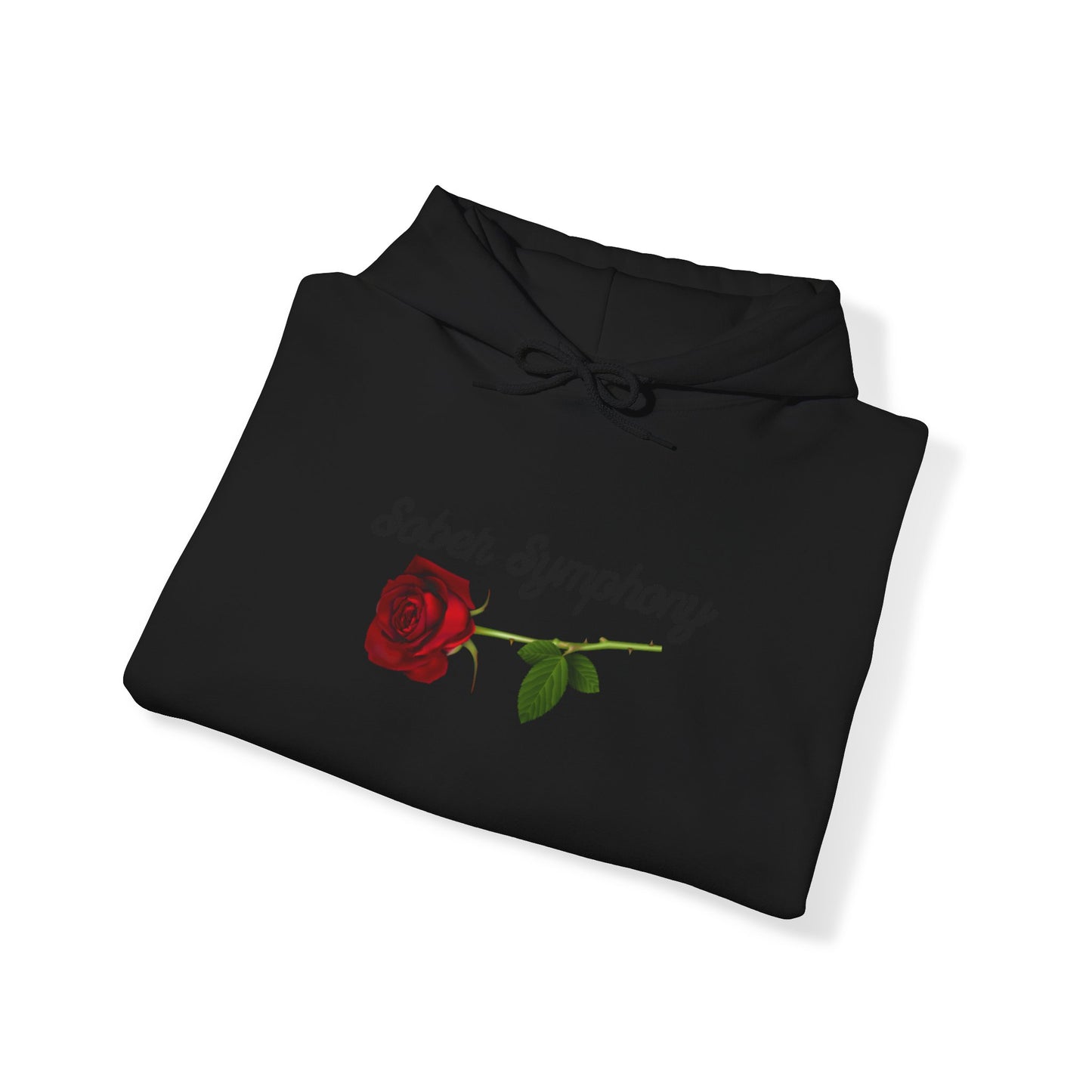 Sober Symphony® Rose Men's Heavy Blend™ Hooded Sweatshirt