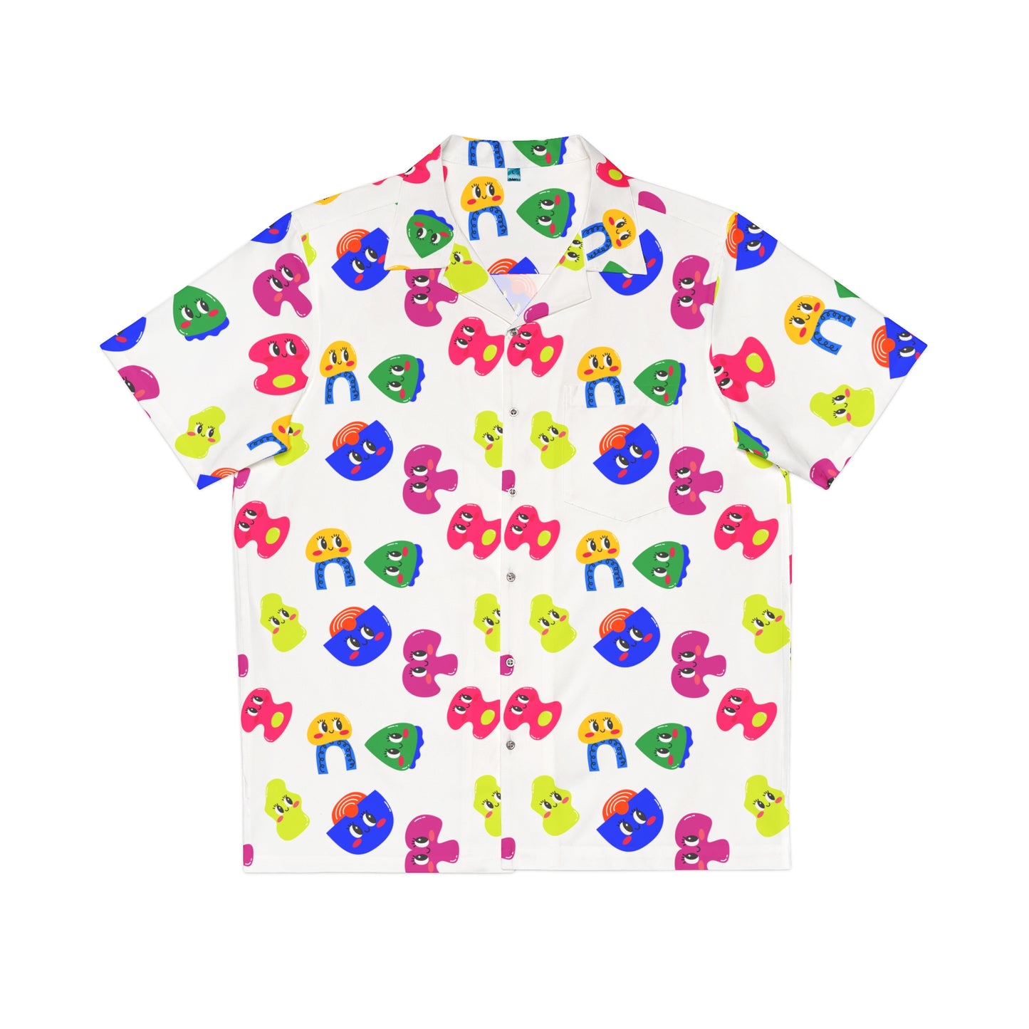 Sober Symphony - Men's Gummy Jelly White Shirt